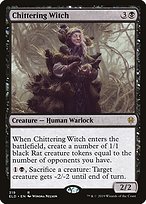 Chittering Witch - Throne of Eldraine