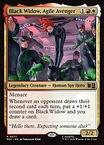Black Widow, Agile Avenger - Marvel Super Heroes Commander