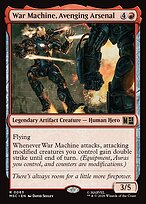 War Machine, Avenging Arsenal - Marvel Super Heroes Commander