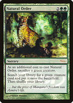 Natural Order - Judge Gift Cards 2010 - Promo Foil