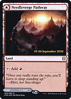 Needleverge Pathway // Pillarverge Pathway - Zendikar Rising Promos - Promo Foil