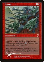 Fervor - Seventh Edition - Promo Foil