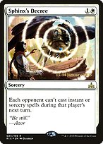 Sphinx's Decree - Rivals of Ixalan Promos