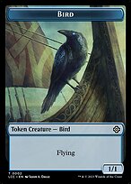 Bird - The Lost Caverns of Ixalan Commander Tokens