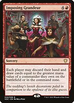 Imposing Grandeur - Crimson Vow Commander