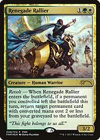 Renegade Rallier - Friday Night Magic 2017 - Promo Foil