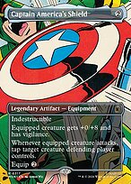 Captain America's Shield - Marvel Super Heroes - Borderless