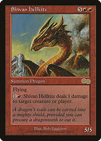 Shivan Hellkite - Urza's Saga