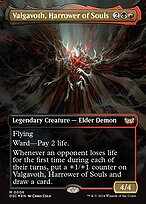 Valgavoth, Harrower of Souls - Duskmourn: House of Horror Commander - Promo Foil