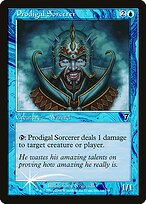 Prodigal Sorcerer - Seventh Edition - Promo Foil