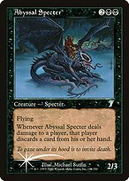 Abyssal Specter - Seventh Edition - Promo Foil