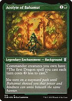 Acolyte of Bahamut - Commander Legends: Battle for Baldur's Gate - Etched Foil