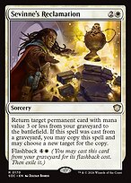 Sevinne's Reclamation - Secrets of Strixhaven Commander