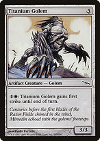 Titanium Golem - Mirrodin