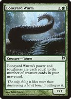 Boneyard Wurm - Duel Decks: Izzet vs. Golgari