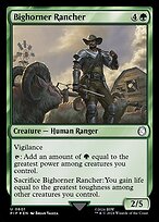 Bighorner Rancher - Fallout - Surge Foil