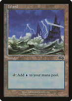 Island - Urza's Saga