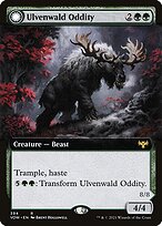 Ulvenwald Oddity // Ulvenwald Behemoth - Innistrad: Crimson Vow