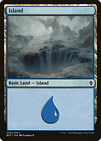 Island - Battle for Zendikar