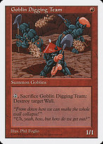 Goblin Digging Team - Fifth Edition