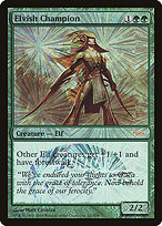 Elvish Champion - Junior Series Europe - Promo Foil