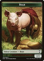 Boar - Kaldheim Commander Tokens