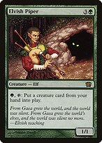 Elvish Piper - Eighth Edition - Promo Foil