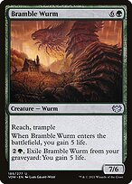 Bramble Wurm - Innistrad: Crimson Vow