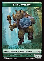 Rhino Warrior - Lorwyn Eclipsed Commander Tokens