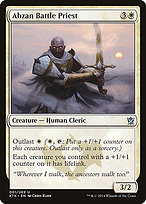 Abzan Battle Priest - Khans of Tarkir