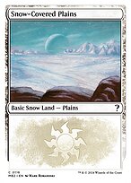 Snow-Covered Plains - Mystery Booster 2