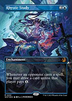 Rhystic Study - Wilds of Eldraine: Enchanting Tales - Confetti Foil