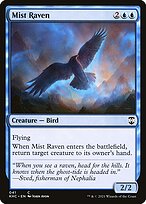 Mist Raven - Kaldheim Commander