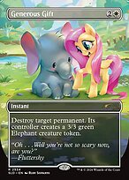 Generous Gift - Secret Lair Drop - Borderless