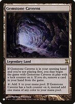 Gemstone Caverns - The List