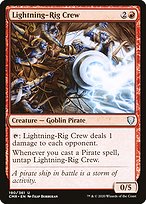 Lightning-Rig Crew - Commander Legends