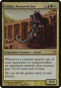 Gahiji, Honored One - Commander 2013 Oversized - Promo Foil