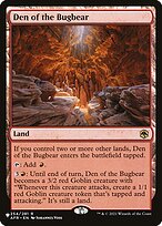 Den of the Bugbear - The List