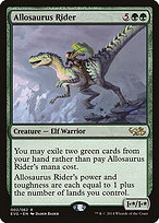 Allosaurus Rider - Duel Decks Anthology: Elves vs. Goblins