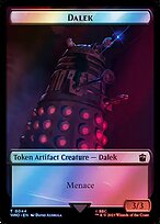 Dalek - Doctor Who Tokens - Surge Foil