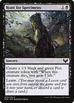 Hunt for Specimens - Strixhaven: School of Mages