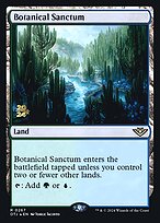 Botanical Sanctum - Outlaws of Thunder Junction Promos - Promo Foil