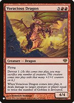 Voracious Dragon - The List