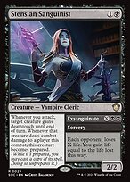 Stensian Sanguinist // Exsanguinate - Secrets of Strixhaven Commander