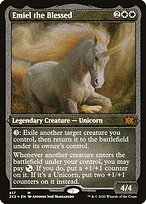 Emiel the Blessed - Double Masters 2022 - Etched Foil