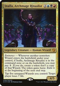 Inalla, Archmage Ritualist - Commander 2017 Oversized - Promo Foil