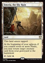 Emeria, the Sky Ruin - Secrets of Strixhaven Commander