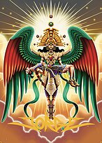 Resplendent Angel - The Lost Caverns of Ixalan Art Series - Borderless