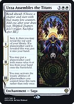 Urza Assembles the Titans - Dominaria United Promos