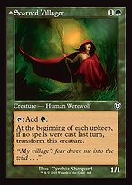 Scorned Villager // Moonscarred Werewolf - Innistrad Remastered - Retro